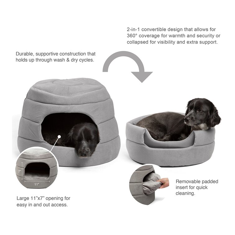 Dog cave bed extra large sale